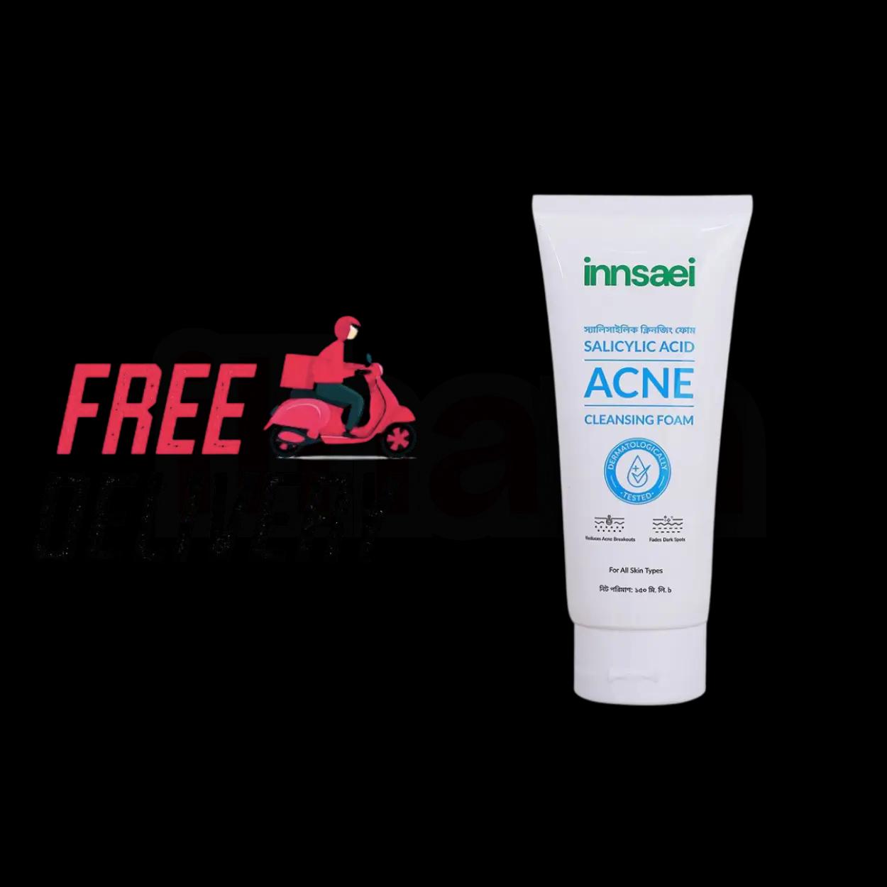 Innsaei Salicylic Acid Acne Cleansing Foam 150ml