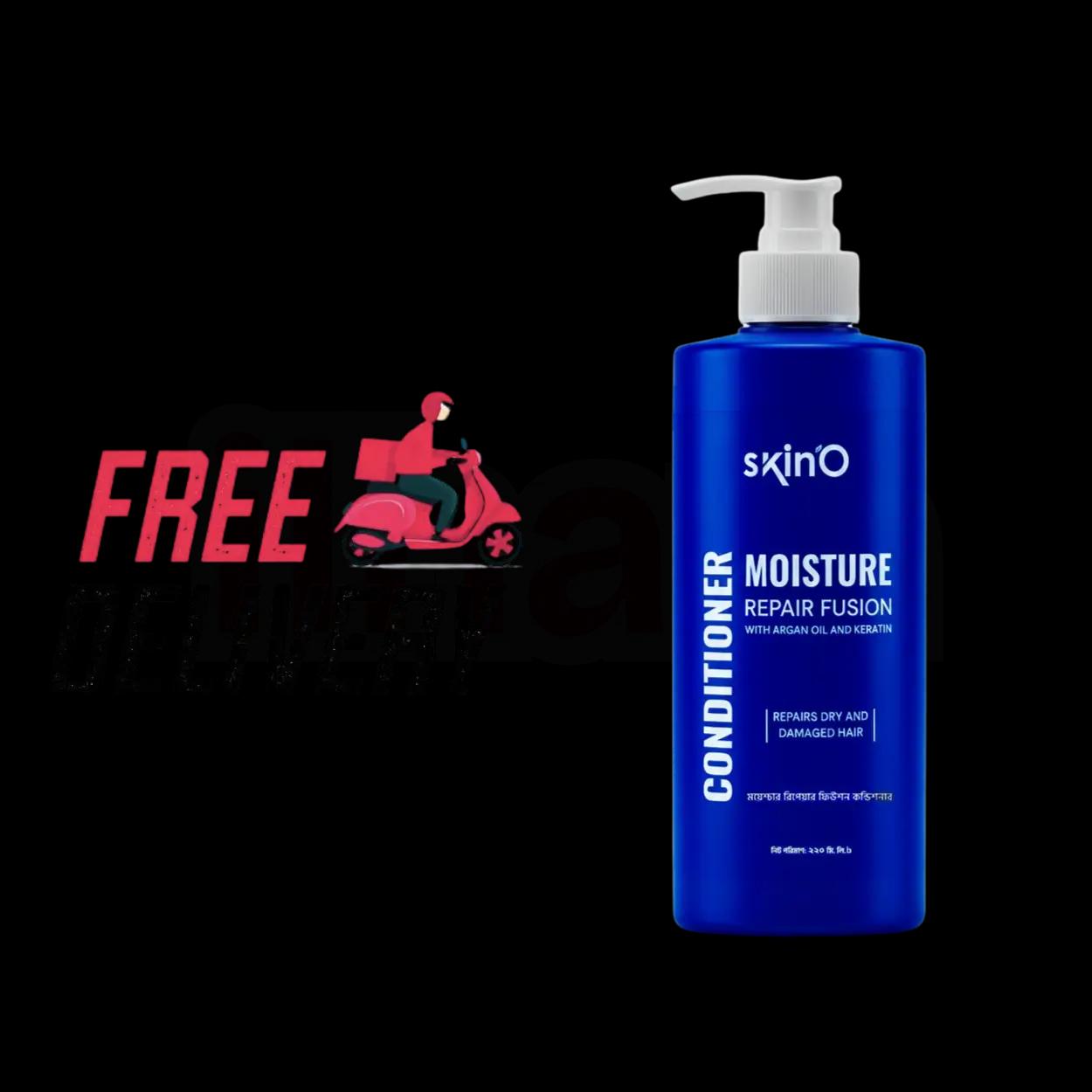 Skin'O Moisture Repair Fusion Conditioner with Argan Oil & Keratin – 220ml